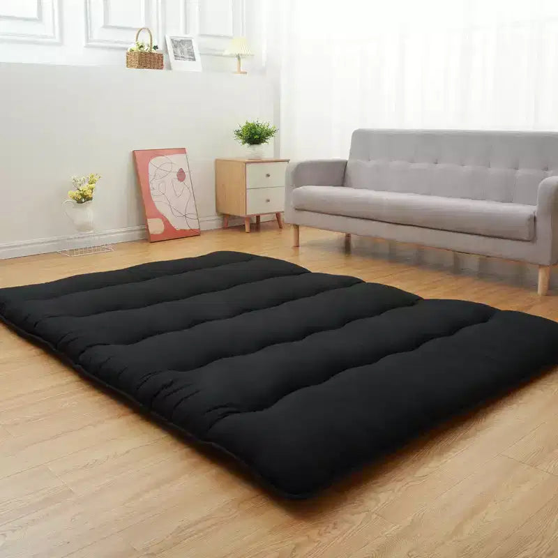 Materasso Futon Giapponese da Pavimento Spesso, Materassino Tatami Pieghevole Portatile per Casa e Campeggio