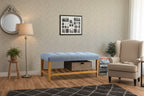 Royal Hampton Bench, Blue & Oak