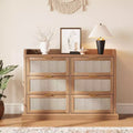 Sturdy 6-Drawer Fabric Dresser - Desktop Storage Solution with Metal and Plastic Support Tubes for Bedroom, Dorm, Entryway, and Organization
