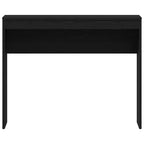 Scrivania piccola minimalista in legno ingegnerizzato rovere Sonoma