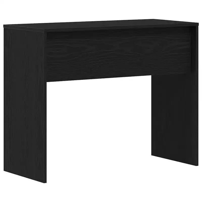 Scrivania piccola minimalista in legno ingegnerizzato rovere Sonoma