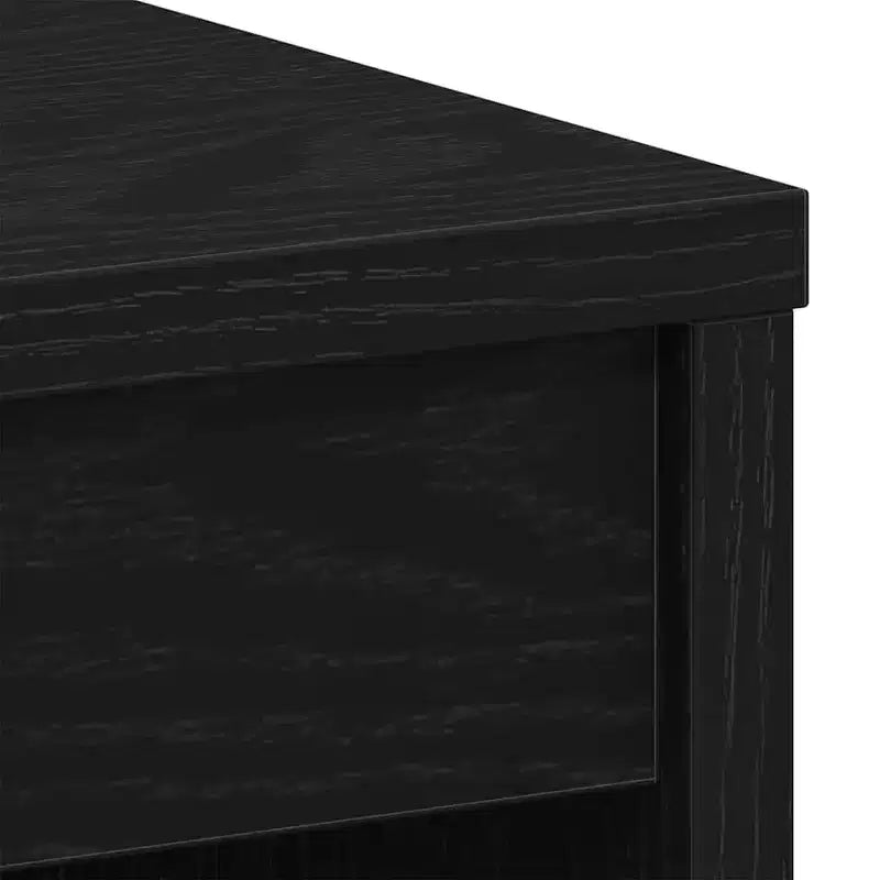 Scrivania piccola minimalista in legno ingegnerizzato rovere Sonoma