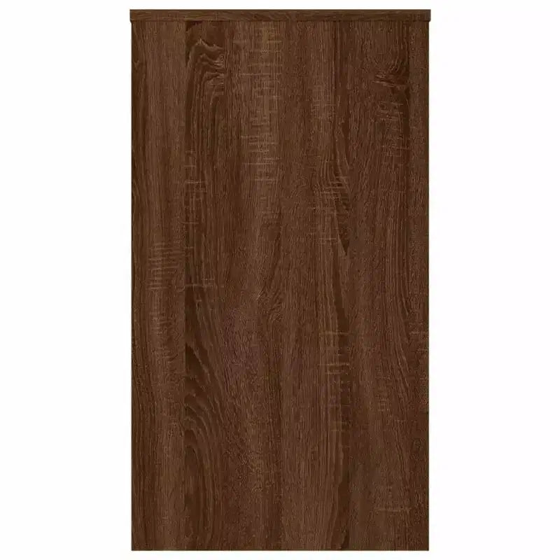 Scrivania piccola minimalista in legno ingegnerizzato rovere Sonoma