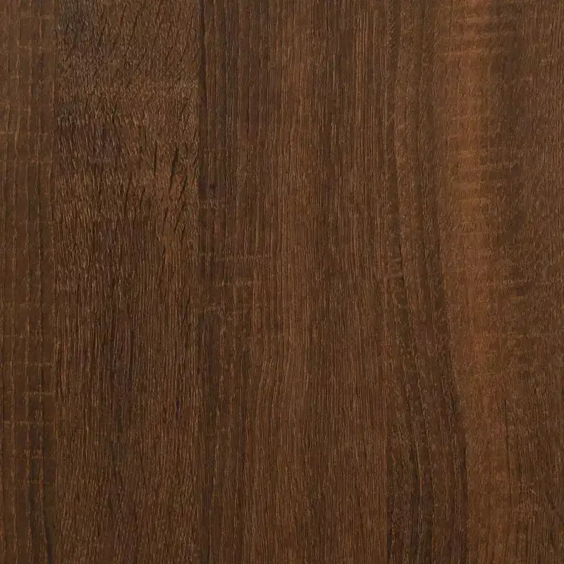 Scrivania piccola minimalista in legno ingegnerizzato rovere Sonoma