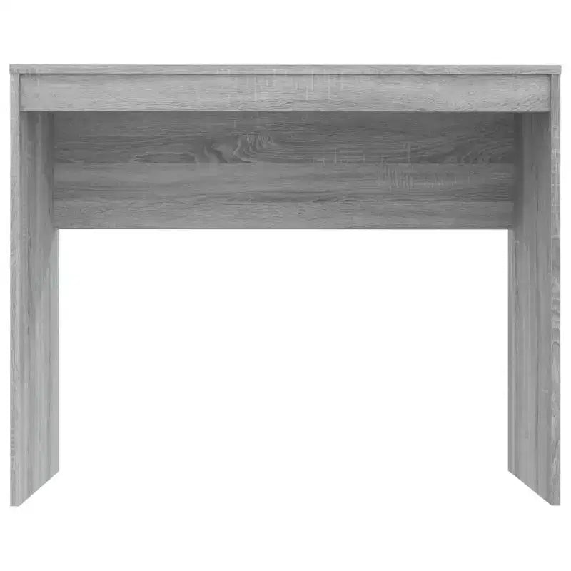 Scrivania piccola minimalista in legno ingegnerizzato rovere Sonoma