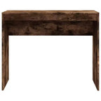 Scrivania piccola minimalista in legno ingegnerizzato rovere Sonoma