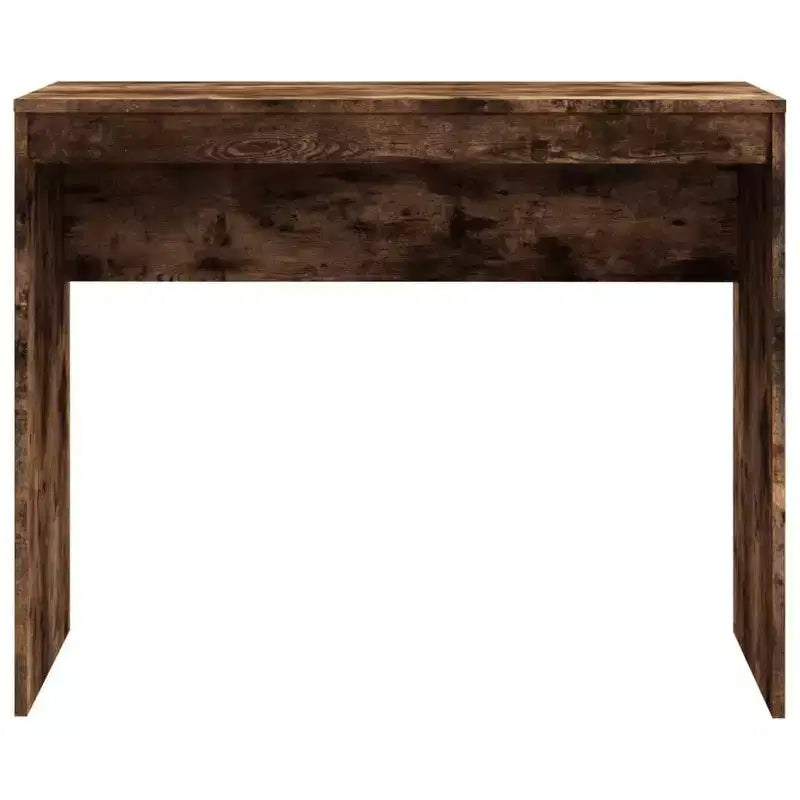 Scrivania piccola minimalista in legno ingegnerizzato rovere Sonoma