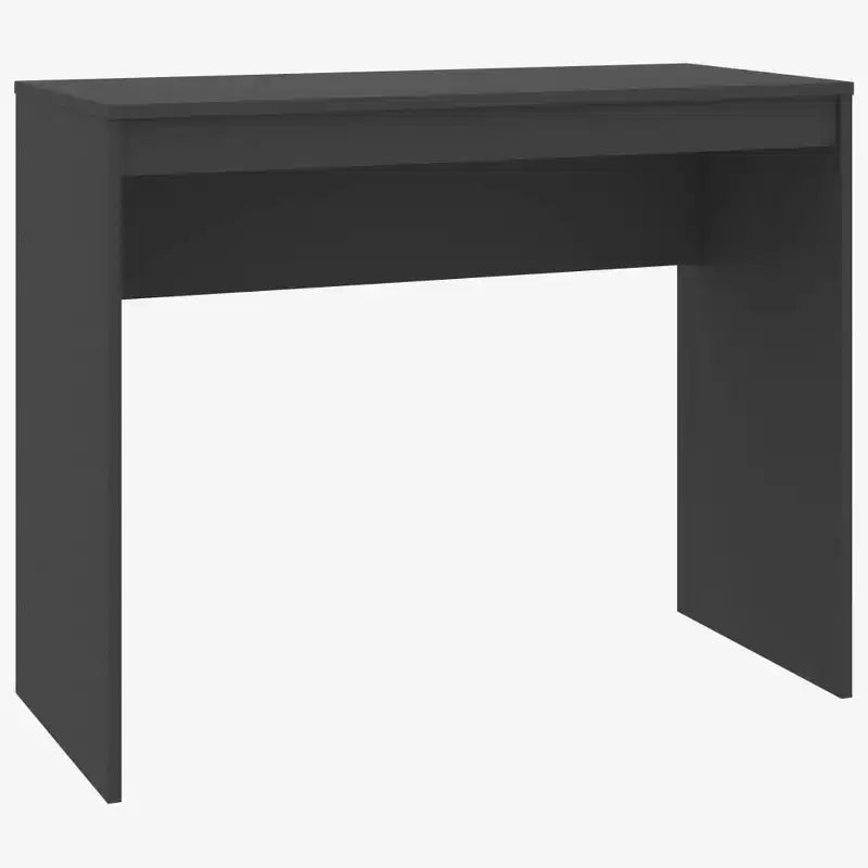 Scrivania piccola minimalista in legno ingegnerizzato rovere Sonoma