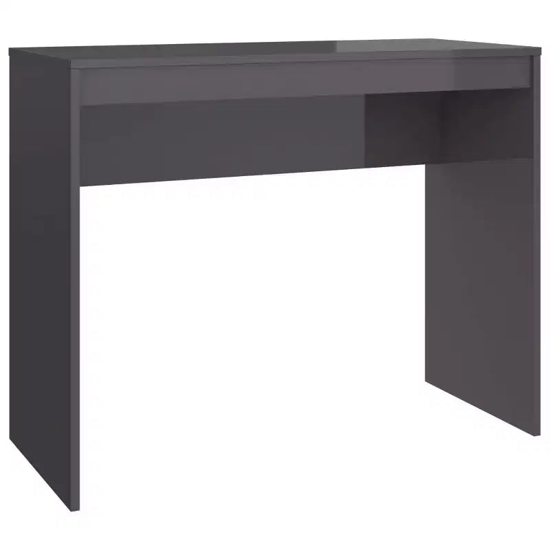 Scrivania piccola minimalista in legno ingegnerizzato rovere Sonoma