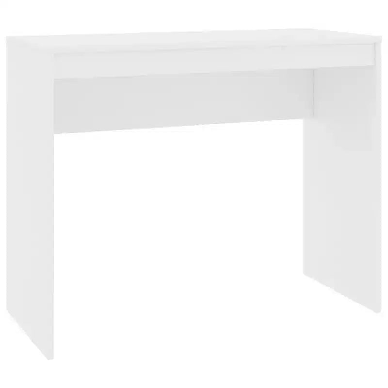 Scrivania piccola minimalista in legno ingegnerizzato rovere Sonoma